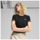 Puma Γυναικεία κοντομάνικη μπλούζα Dare To Textured Baby Tee